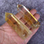 Natural Citrine Gemstone Healing Crystal Hexagonal Pointed Reiki Chakra Faceted Prism Wand Carved Stone Figurine Home Decor