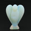 Natural Opalite Glass Carved Crystal Figurine 2 Inch Peace Angel