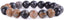 Natural Picasso Jasper Gemstone 10mm Round Beads Stretch Bracelet 7inch Unisex