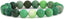 Angelstones Natural Green Chrysoprase Gemstone 10mm Round Beads Stretch Bracelet 7 Inch Unisex