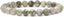 Natural Peace Jasper Gemstone 8mm Round Beads Stretch Bracelet 7 Inch Unisex
