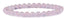 Aqua Aura Rose Quartz Gemstone 6mm Round Beads Stretch Bracelet 6.5inch