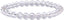 Natural Clear Quartz Gemstone 6mm Round Beads Stretch Bracelet 6.5inch