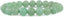 Natural Matt Frosted Green Aventurine Gemstone 8mm Round Beads Stretch Bracelet 7 Inch Unisex