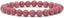 Natural AA Thulite Gemstone 8mm Round Beads Stretch Bracelet 7inch Unisex