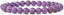 Angelstones Natural Phosphosiderite Gemstone 6mm Round Beads Stretch Bracelet 6.5 Inch