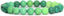 Natural Green Chrysoprase Gemstone 8mm Round Beads Stretch Bracelet 7inch Unisex