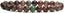 Rashgar Garnet Jasper Gem Semi Precious Gemstone 8mm Ball Beads Stretch Bracelet 7inch Unisex