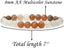 Natural Multicolor Sunstone Crystal Gemstone 8mm Round Beads Stretch Bracelet 7inch Unisex