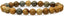 Natural Owyhee Picture Jasper Gemstone 8mm Round Beads Stretch Bracelet 7inch Unisex