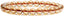 Rose Gold Plated Clear Quartz Gem Semi Precious Gemstone 8mm Ball Beads Stretch Bracelet 7inch Unisex