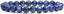 Natural A Grade Blue Kyanite Crystal Gemstone 8mm Round Beads Stretch Bracelet 7inch Unisex