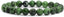 Angelstones Natural Ruby in Zoisite Gemstone 8mm Round Beads Stretch Bracelet 7 Inch Unisex