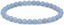 Natural Matte Angelite Gemstone 6mm Round Beads Stretch Bracelet 7inch Unisex