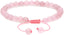 Natural Rose Crystal Gemstone 6mm Round Beads Adjustable Bracelet 7inch Unisex