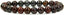 Natural Tiger Iron Gemstone 8mm Round Beads Stretch Bracelet 7inch Unisex