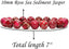 Angelstones Rose Sea Sediment Jasper Genuine Semi-Precious Gemstones Healing 10mm Beaded Stretch Bracelet 7inch Unisex