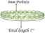 Natural Prehnite Gemstone 8mm Round Beads Stretch Bracelet 7inch Unisex