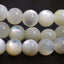 Natural Mother Of Pearl Shell Gemstone 6mm Round Beads Stretch Bracelet 6.5inch Unisex