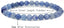 Angelstones Natural Blue Aventurine Gemstone 6mm Round Beads Stretch Bracelet 7inch Unisex