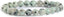Natural Kiwi Jasper Gemstone 8mm Round Beads Stretch Bracelet 7inch Unisex