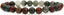 Natural African Bloodstone Gemstone 8mm Round Beads Stretch Bracelet 7inch Unisex