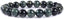 Natural Kambaba Jasper Gemstone 8mm Round Beads Stretch Bracelet 7 Inch Unisex