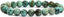 Natural African Turquoise Gemstone 8mm Round Beads Stretch Bracelet 7 Inch Unisex