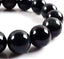 Natural AA Blue Tiger Eye Gemstones Healing Power Elastic Stretch 14mm Beads Beaded Bracelet 7inch Mens