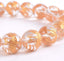 Angelstones Clear Quartz Gold Dragon Gemstone 10mm Round Beads Stretch Bracelet 7 Inch Unisex