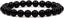 Natural Black Tourmaline Gemstone 8mm Round Beads Stretch Bracelet 7inch Unisex