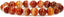 Natural Red Dream Agate Genuine Semi Precious Gemstones Healing 10mm Beaded Stretch Bracelet 7inch Unisex