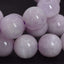 Natural Kunzite Gemstone 8mm Round Beads Stretch Bracelet 7 Inch Unisex