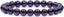 Natural A Grade Red Garnet Gemstone 8mm Round Beads Stretch Bracelet 7inch Unisex