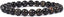 Natural Plum Blossom Jasper Gemstone 8mm Round Beads Stretch Bracelet 7inch Unisex