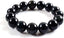 Natural AA Blue Tiger Eye Gemstones Healing Power Elastic Stretch 14mm Beads Beaded Bracelet 7inch Mens