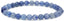 Angelstones Natural Blue Aventurine Gemstone 6mm Round Beads Stretch Bracelet 7inch Unisex