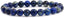 Royal Blue Sea Sediment Jasper Gemstone 8mm Round Beads Stretch Bracelet 7inch