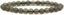Natural Gray Agate Gemstone 6mm Round Beads Stretch Bracelet 7inch Unisex