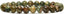 Natural Rhyolite Jasper Gemstone 8mm Round Beads Stretch Bracelet 7inch Unisex