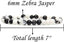 Angelstones Natural Zebra Jasper Gemstone 6mm Round Beads Stretch Bracelet 7inch Unisex