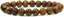 Natural Tiger Skin Jasper Gemstone 8mm Round Beads Stretch Bracelet 7inch Unisex