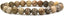 Natural Coral Fossil Gemstone 8mm Round Beads Stretch Bracelet 7inch Unisex