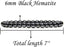 Angelstones Natural Black Hematite Gemstone 6mm Round Beads Stretch Bracelet 7inch Unisex