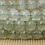 Natural Prehnite Gemstone 8mm Round Beads Stretch Bracelet 7inch Unisex
