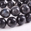 Angelstones Natural Larvikite Gemstone 10mm Round Beads Stretch Bracelet 7 Inch Unisex