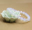 Faceted Opalite Glass Gem Semi Precious Gemstone 8mm Ball Beads Stretch Bracelet 7inch Unisex