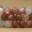 Natural Multicolor Sunstone Crystal Gemstone 8mm Round Beads Stretch Bracelet 7inch Unisex