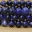 Natural Blue Sodalite Gemstone 8mm Round Beads Stretch Bracelet 7inch Unisex