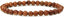 Angelstones Synthetic Golden Sandstone Gemstone 6mm Ball Beads Stretch Bracelet 7inch Unisex